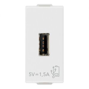 Priza Incarcator A-USB supply unit 5V 15A 1M white Vimar 09292