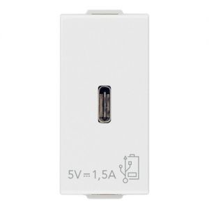 Priza Incarcator C-USB supply unit 5V 15A 1M white Vimar 09292.C