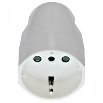 Priza 2P-plus-E 16A P30 axial outlet white vimar Plugs and socket outlets 00224-B